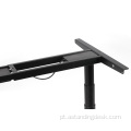 O mais novo escritório em casa Dual Dual Motor de Motor de Motor de alta potência Executive Black Desk Quadro